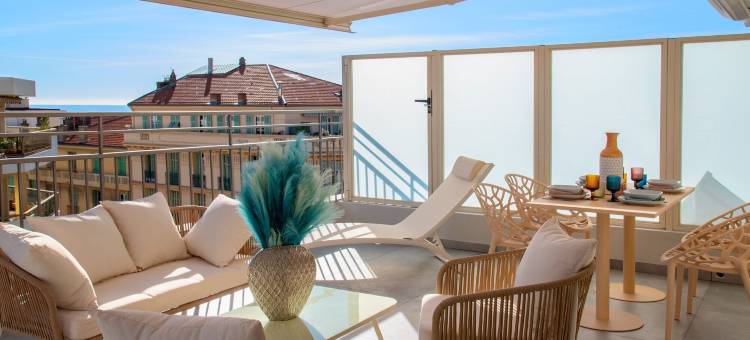 "尚博尔酒店式公寓"(Résidence Hôtelière Chambord au Coeur de Menton - entièrement rénovée)图片