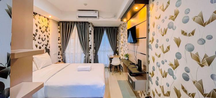 简单而舒适的Tamansari Skylounge Makassar公寓(Simple and Cozy Studio Tamansari Skylounge Makassar Apartment)图片
