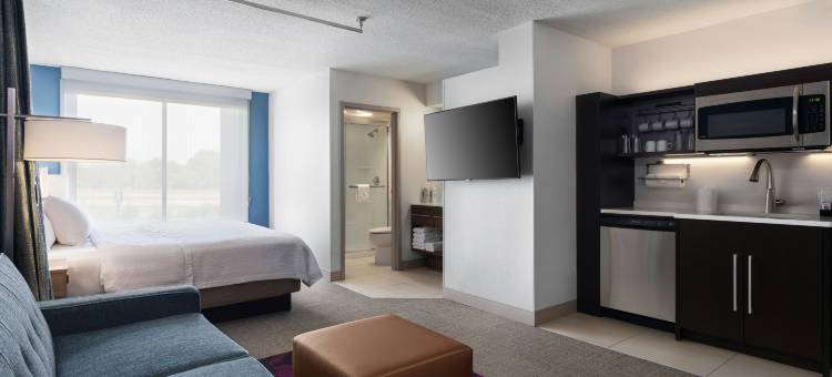 印第安纳波利斯基斯通十字路口希尔顿惠庭酒店(Home2 Suites by Hilton Indianapolis Keystone Crossing)图片
