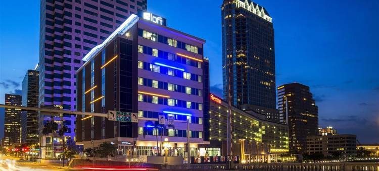 坦帕城中雅乐轩酒店(Aloft Tampa Downtown)图片