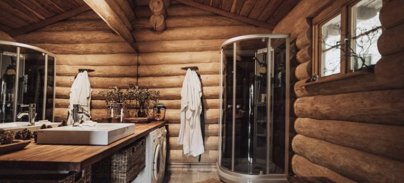 Fjordhygge, Cozy Log Retreat Near Sea & Forest - Sauna & Outdoor Living图片