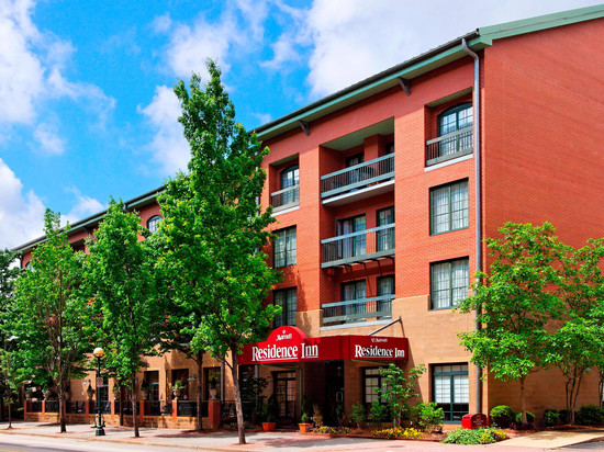 查塔努加市中心Residence Inn 酒店