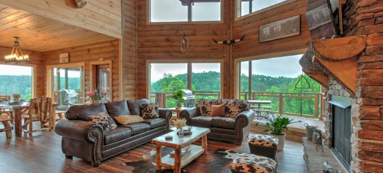 A Rustic Escape -Theater Room- EV Charger-2 King Suites-Handicap Ramp, Hot Tub图片
