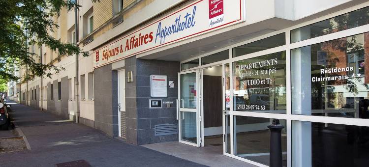 兰斯克莱马来塞祖尔阿菲尔酒店(Séjours & Affaires Reims Clairmarais)图片