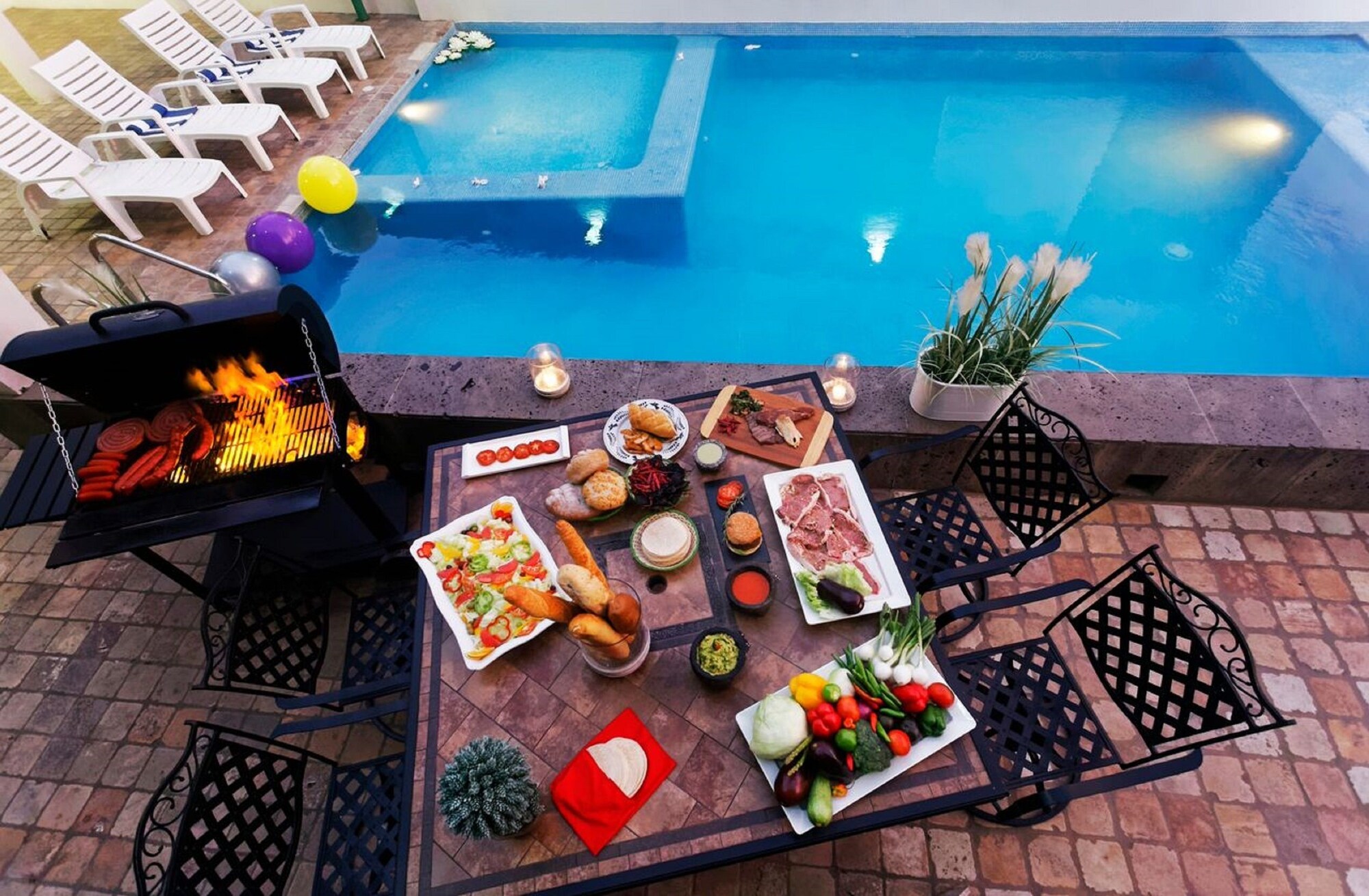 Hotel Olmeca PlazaOver view