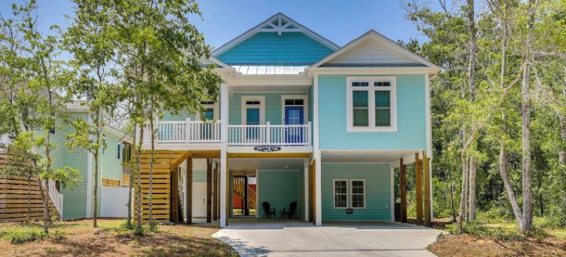 北卡罗来纳海岸度假：距离海滩半英里(Coastal North Carolina Retreat Half Mile to Beach)图片