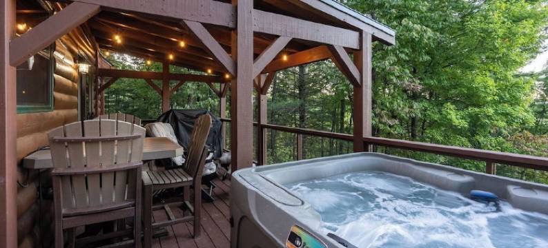 Cozy 2-bedroom cabin in beautiful Blairsville with AC, WiFi图片