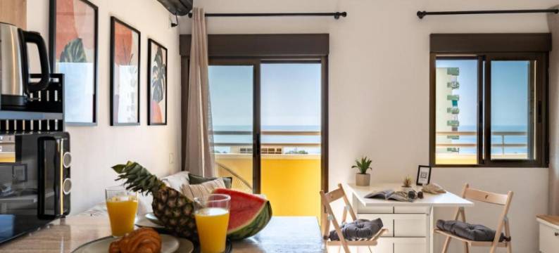 Studio in Aguadulce with Sea Views & Pool图片