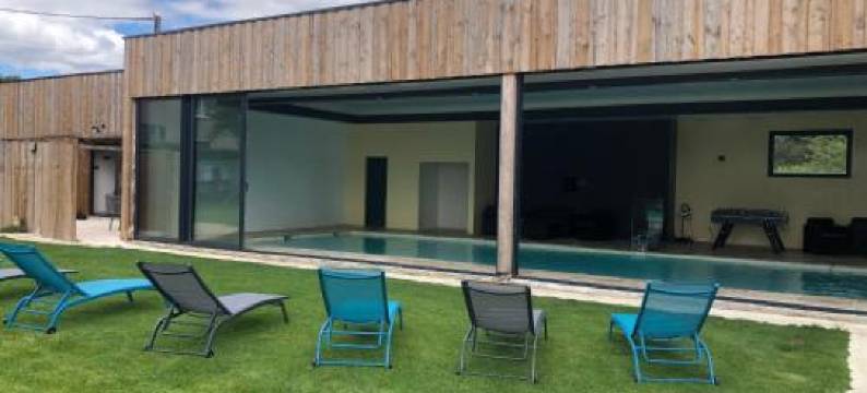 Logement @ 10 Personnes Avec Piscine intérieure 31 degrés Zoo de la Fleche 24 h du Mans图片