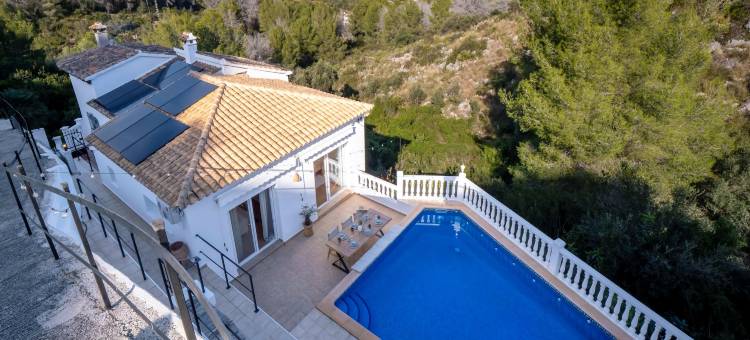 Beautiful villa with pool and stunning view图片