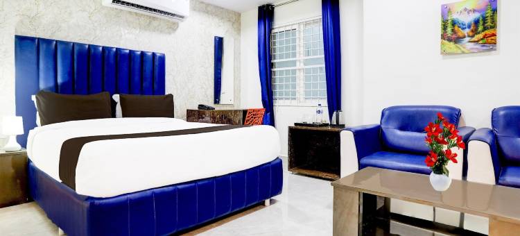 带双床的豪华蓝月酒店(Super Townhouse Khammam Formerly Bluemoon)图片