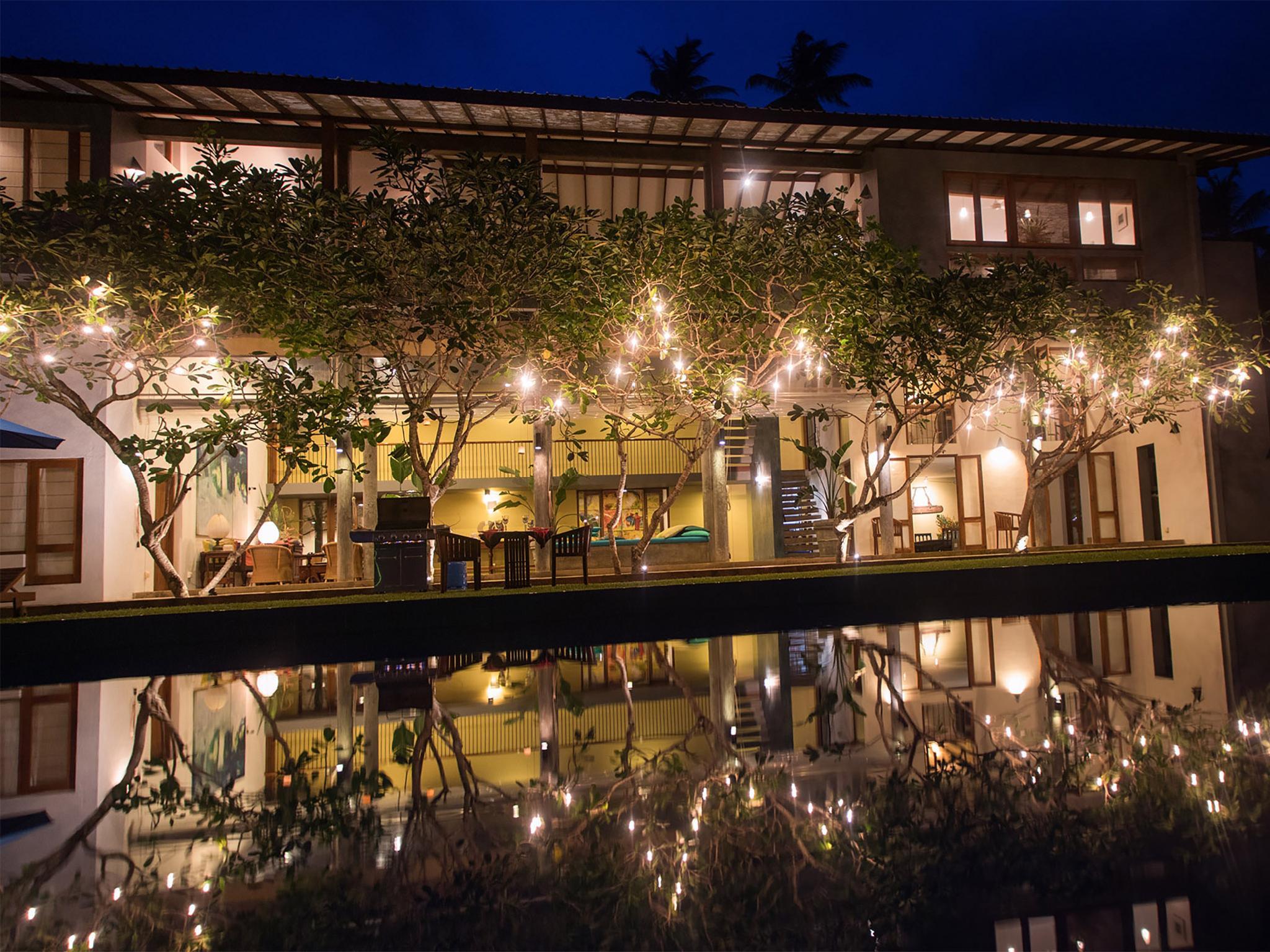 Saffron & BlueOver view