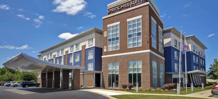 普莱恩菲尔德/印第安纳波利斯机场SpringHill Suites酒店(SpringHill Suites Indianapolis Airport/Plainfield)图片