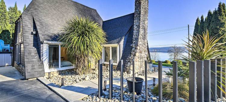 带热水浴缸和水景的Puget Sound小屋！(Puget Sound Cabin with Hot Tub and Water Views!)图片