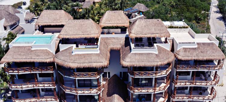 Nah酒店的Casa Astral豪华酒店(Casa Astral Eco Luxury Holbox Island - Sunset and Ocean View with Rooftop Pool)图片