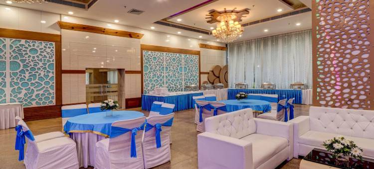 Treebo Premium Pearl Avenue 宴会厅和草坪(Treebo Premium Pearl Avenue Banquets and Lawn)图片