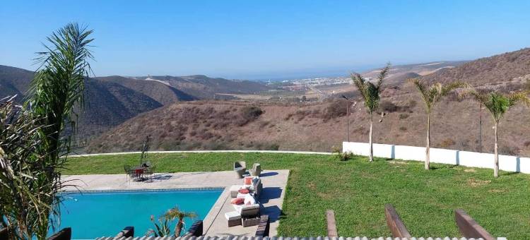 美丽的海洋-山景小屋(Cabañas hermosa vista Oceano-Montaña)图片