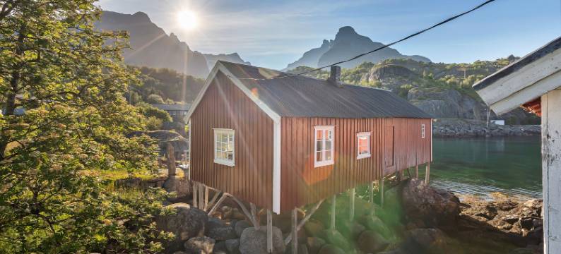 罗弗敦鲁小屋酒店(Lofoten Cottages)图片