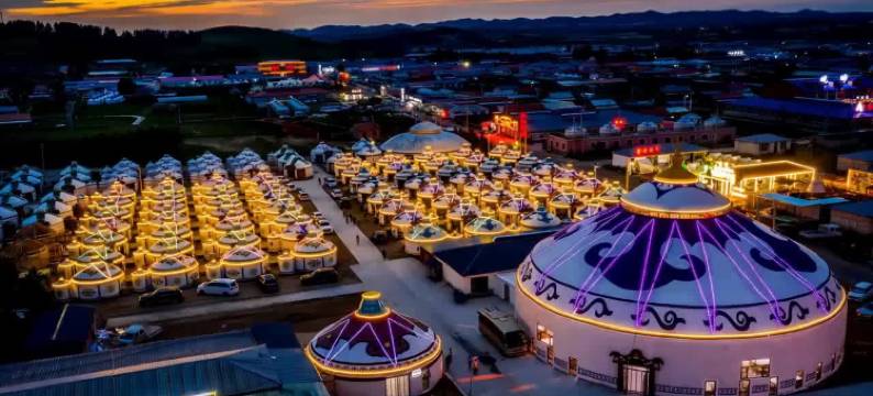 乌兰布统朵兰星空·Grassland·Starry Sky特色度假蒙古包图片