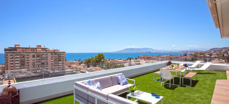 Great penthouse next to the beach. Elcano Terrace图片