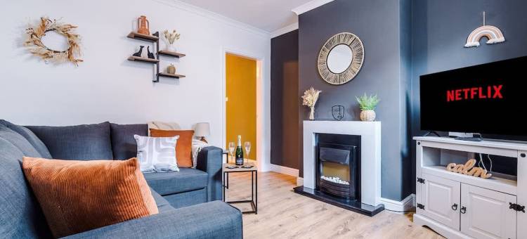全新时尚的家，市中心位置，可容纳6人(NEW Stylish Home City Centre Location Sleeps 6)图片