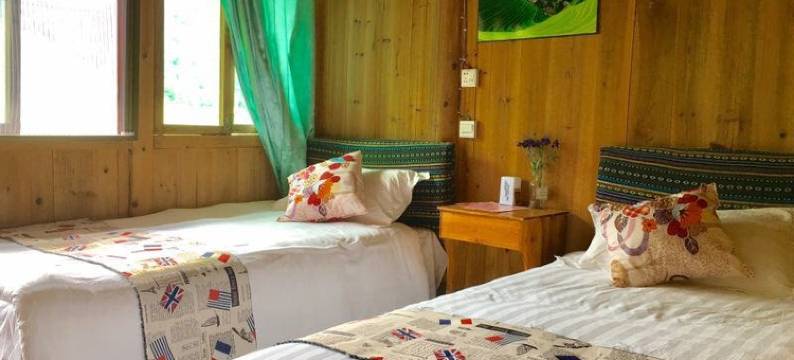 龙脊梯田木屋客栈图片