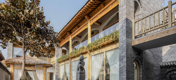 礼泉叁分地设计师庭院民宿(袁家村店)图片