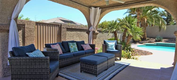 Best Off-Strip Luxury Las Vegas House, 5 Bdrm, Giant Pool, 1/4 Acre, 65-85" TVs图片