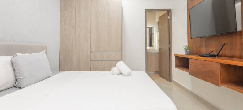 Luxury 1BR with balcony, Direct Access to 5th Ave图片