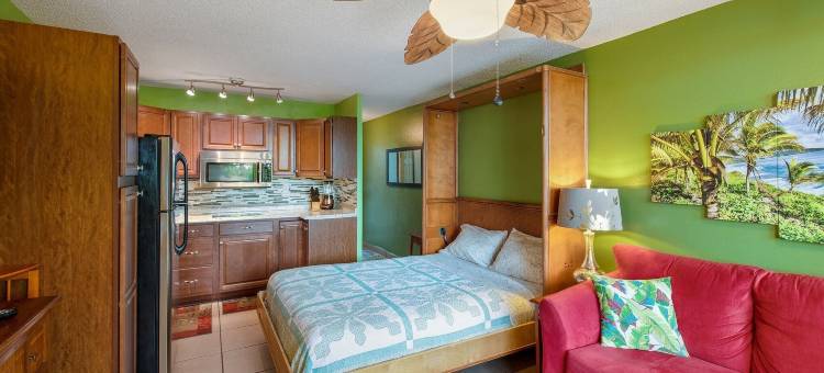 出色的海洋前开间 - Kona Islander Inn 公寓由RedAwning(Outstanding Oceanfront Studio - Kona Islander Inn Condos Condo by RedAwning)图片