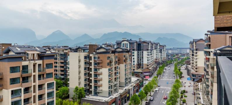 都江堰公寓青城山下熊猫谷三居室山景房民宿(水泽路1号分店)图片