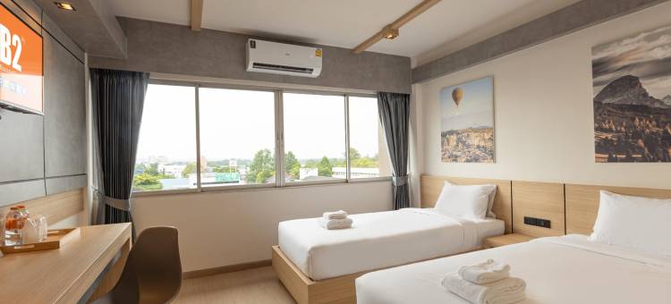 B2素叻塔尼精品及经济酒店(B2 Surat Thani Boutique & Budget Hotel)图片