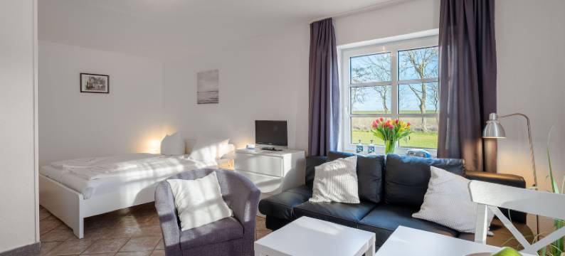 北海爱戴希乌斯(Deichhus Nordseeliebe Direkt am Deich - Nordsee - Dagebüll - am Vogelreservat)图片