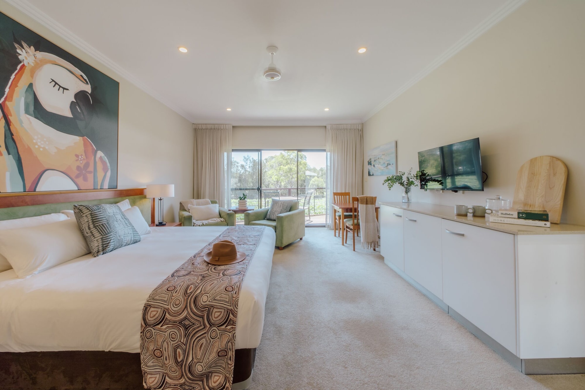 Hermitage LodgeOver view