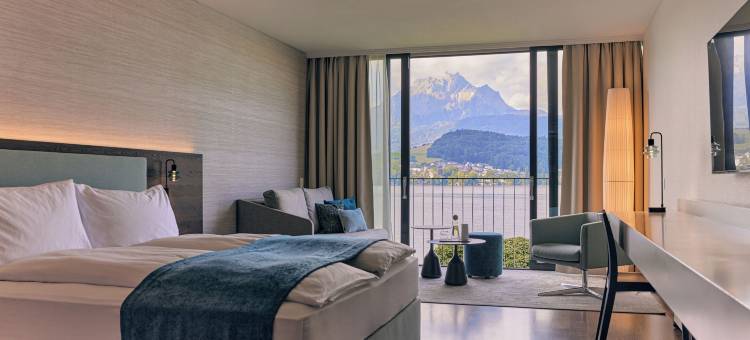 赫米蒂奇酒店(HERMITAGE Lake Lucerne - Beach Club & Lifestyle Hotel)图片
