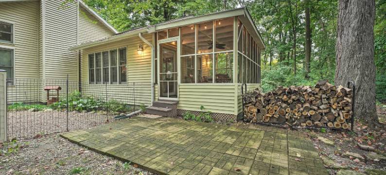 靠近密歇根湖的湖滨逃生地!(Lakeside Escape Steps to Lake Michigan Beach!)图片