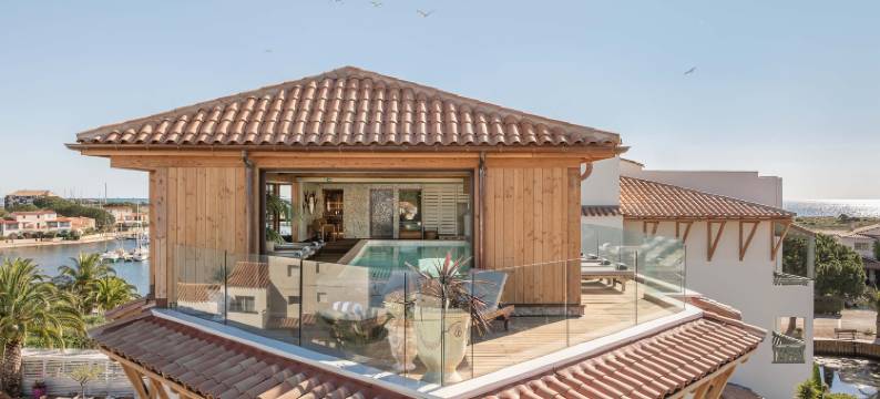 湖岛城堡之家海洋疗法 Spa 酒店(Relais et Châteaux Thalasso & Spa Ile de la Lagune)图片