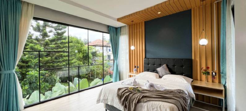 Villa Amethyst KB-5 Lembang 4 Bedrooms with Private Pool图片