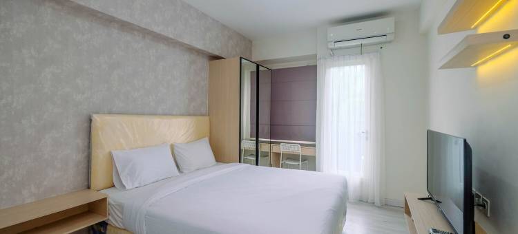 舒适时尚的Podomoro Golf View公寓工作室由Travelio(Comfy and Stylish Studio Podomoro Golf View Apartment by Travelio)图片