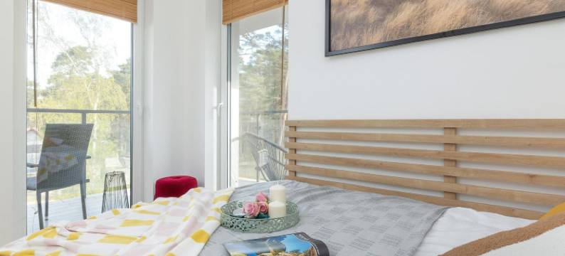 舒适公寓，泳池，靠近海滩(Apartment in Pobierowo Near Baltic Sea)图片