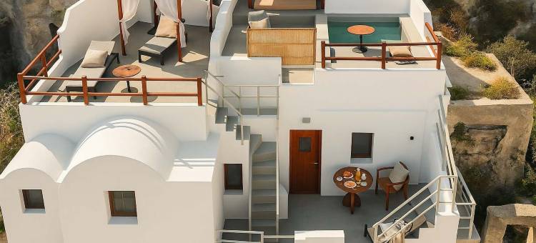 圣托里尼豪华套房带屋顶热水浴缸海景(Santorini Luxury Suite w  Rooftop HotTub   SeaView)图片