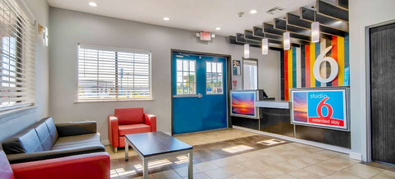 德克萨斯阿瑟港 - SE 6 号开放式客房酒店(Studio 6 Port Arthur, TX - SE)图片