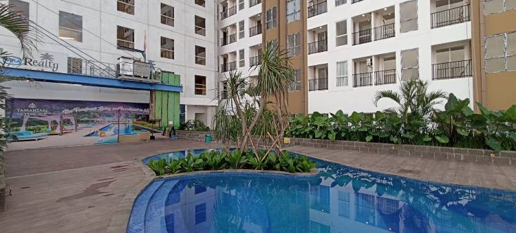 优惠且温馨的Tamansari Skylounge Makassar 1Br公寓(Good Deal and Homey 1Br Tamansari Skylounge Makassar Apartment)图片