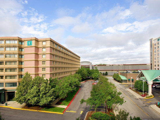 芝加哥奥黑尔罗斯蒙特希尔顿安泊酒店