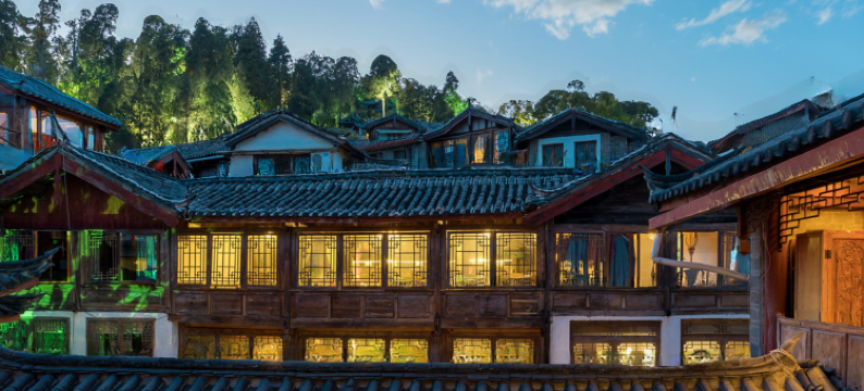 丽江阳光纳里连锁院落图片