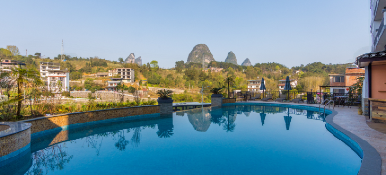 阳朔边城漓谷度假山庄图片