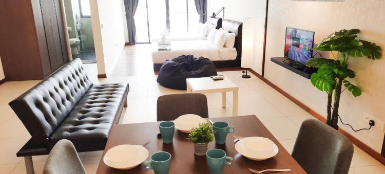 Homie 2-5Pax Studio Condo Near Gurney Drive 906图片