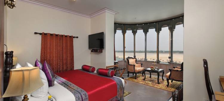 瓦拉纳西·恒河畔·BrijRama宫殿(BrijRama Palace, Varanasi - by the Ganges)图片