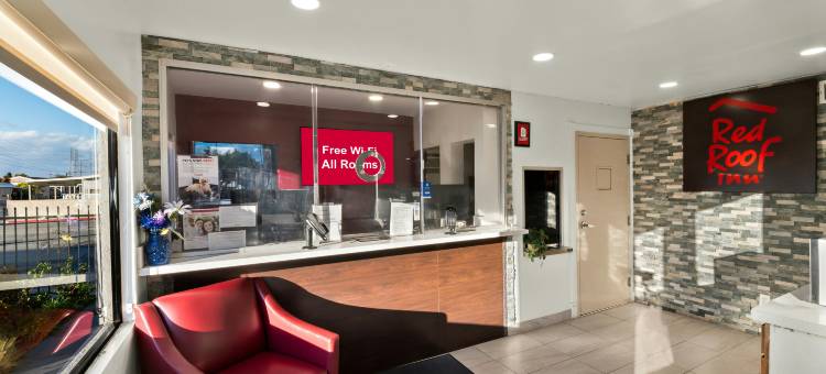 红屋顶酒店洛杉矶-贝尔弗劳尔(Red Roof Inn Los Angeles – Bellflower)图片
