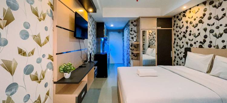 简单而舒适的Tamansari Skylounge Makassar公寓(Simple and Cozy Studio Tamansari Skylounge Makassar Apartment)图片